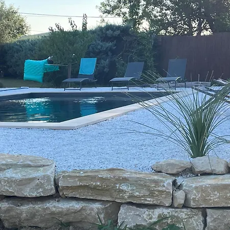 Calme Nature Detente Piscine Дом отдыха Blauzac (Gard)